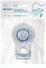 Foset SA-008 Sapo para WC de 2', PVC transparente con cadena inoxidable