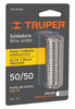 Truper SOL-50/50M Mini soldadura sólida 50/50 para tubería hidráulica, 70 g
