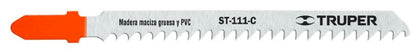 Truper ST-111-C Segueta caladora,cortes rectos madera,zanco t,8dpp,5 pzas
