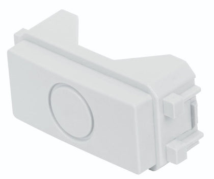 Volteck TA-IB Módulo (tapón) ciego, línea Italiana, color blanco