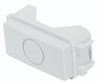Volteck TA-IB Módulo (tapón) ciego, línea Italiana, color blanco