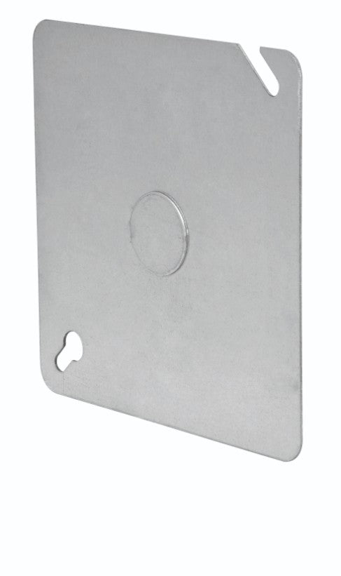 Volteck TACH-4x4C Tapa de acero para caja cuadrada 4x4'