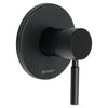 Foset TBM-71M Monomando para regadera, negro mate, Foset