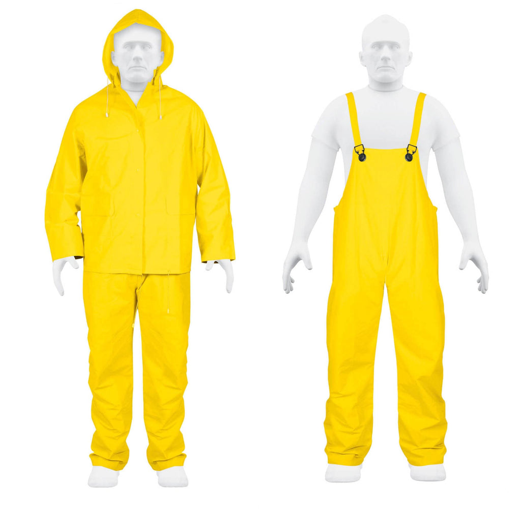 Truper TRA-PRO-S Conjunto impermeable doble capa, talla CH