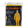Truper TRA-REF-S Conjunto impermeable doble capa amarillo con reflejante, CH