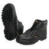 Pretul ZC-028N Zapato industrial negro #28 con casquillo de acero